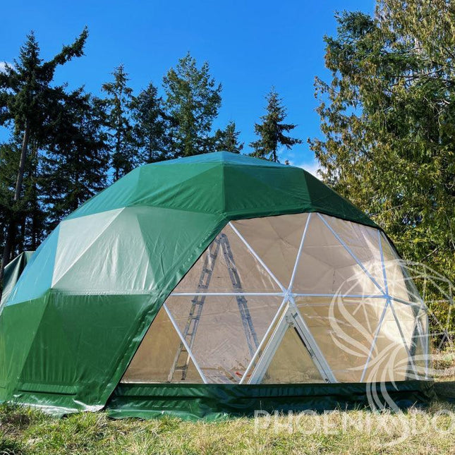 4-Season DELUXE Glamping Package Dome - 26'/8m - Phoenix Domes - Dome | Patioza