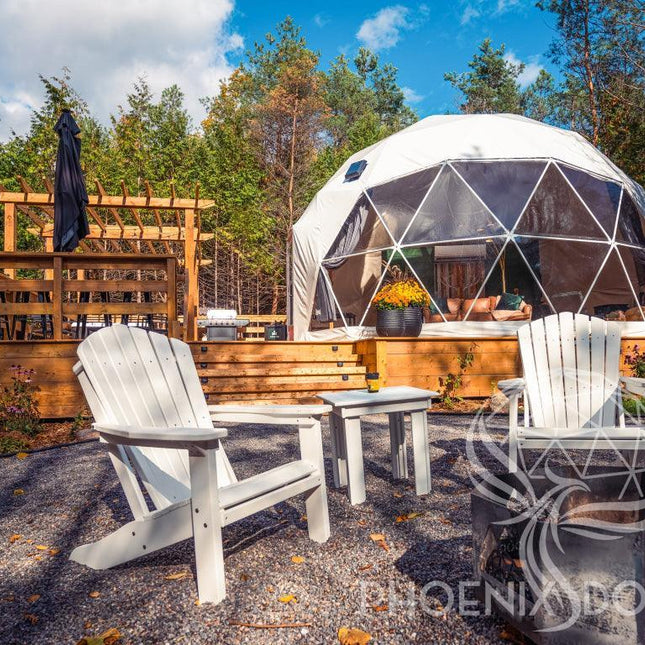 4-Season DELUXE Glamping Package Dome - 26'/8m - Phoenix Domes - Dome | Patioza