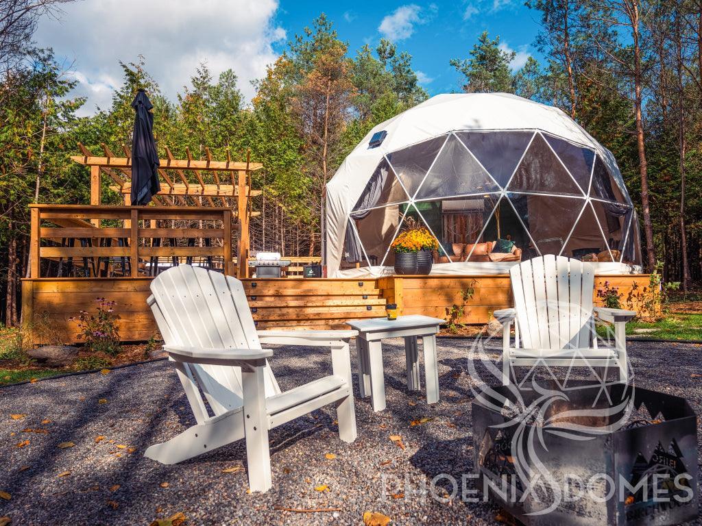 4-Season DELUXE Glamping Package Dome - 26'/8m - Phoenix Domes - Dome | Patioza