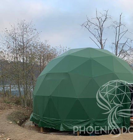 4-Season DELUXE Glamping Package Dome - 26'/8m - Phoenix Domes