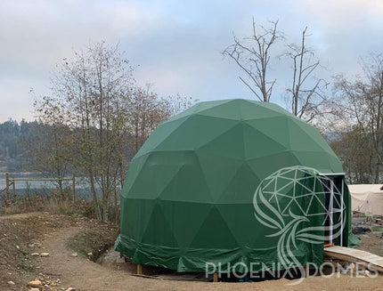 4-Season DELUXE Glamping Package Dome - 26'/8m - Phoenix Domes - Dome | Patioza