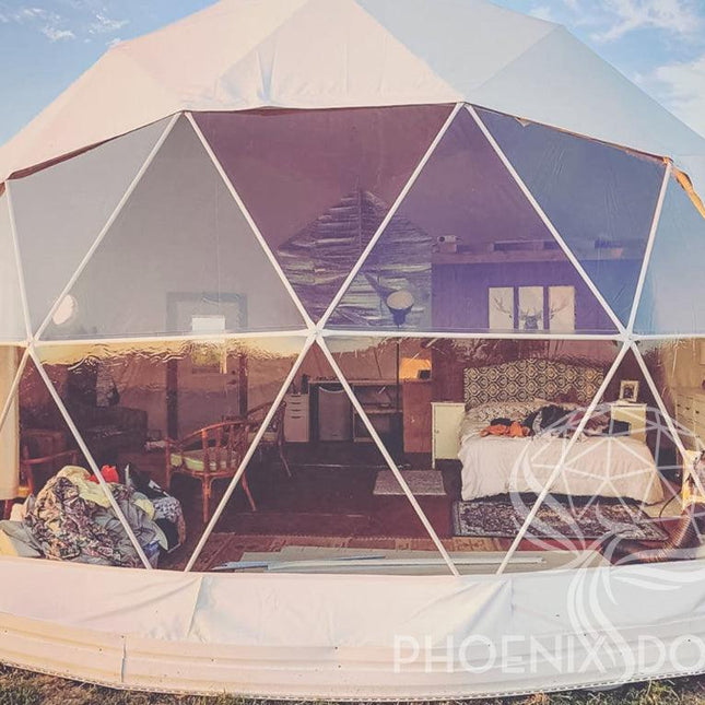 4-Season DELUXE Glamping Package Dome - 26'/8m - Phoenix Domes - Dome | Patioza