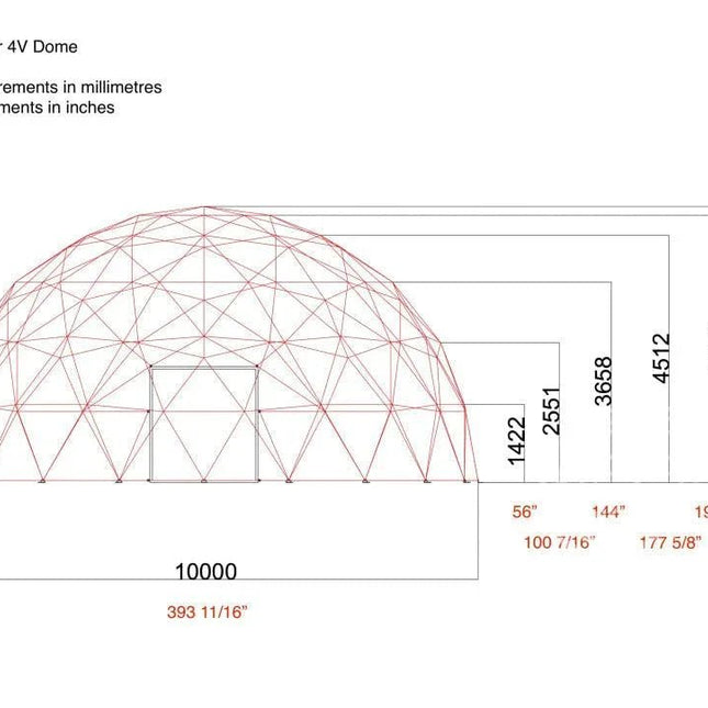 4-Season DELUXE Glamping & Yoga Package Dome - 30'/9m - Phoenix Domes - Dome | Patioza