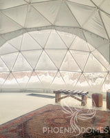 4-Season DELUXE Glamping & Yoga Package Dome - 30'/9m - Phoenix Domes - Dome | Patioza