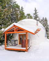 4-Season DELUXE Glamping & Yoga Package Dome - 30'/9m - Phoenix Domes - Dome | Patioza