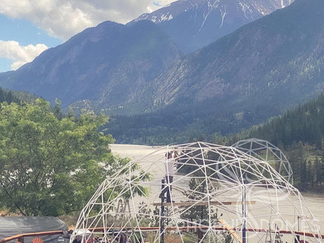 4-Season DELUXE Glamping & Yoga Package Dome - 30'/9m - Phoenix Domes - Dome | Patioza