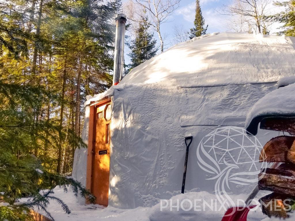 4-Season DELUXE Glamping & Yoga Package Dome - 30'/9m - Phoenix Domes - Dome | Patioza