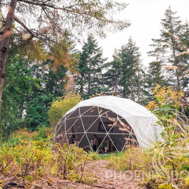 4-Season DELUXE Glamping & Yoga Package Dome - 30'/9m - Phoenix Domes - Dome | Patioza