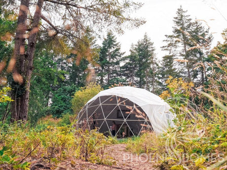 4-Season DELUXE Glamping & Yoga Package Dome - 30'/9m - Phoenix Domes - Dome | Patioza