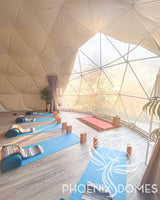 4-Season DELUXE Glamping & Yoga Package Dome - 30'/9m - Phoenix Domes - Dome | Patioza