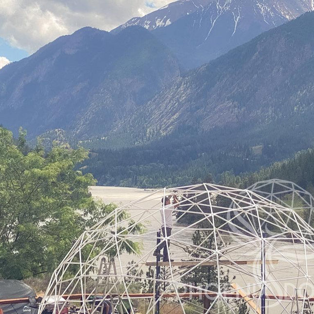 4-Season DELUXE Glamping & Yoga Package Dome - 33'/10m - Phoenix Domes - Dome | Patioza