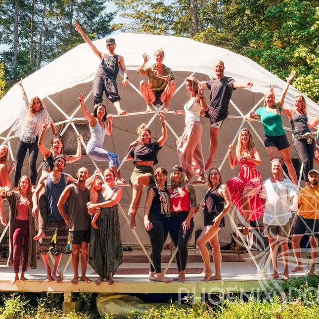 4-Season DELUXE Glamping & Yoga Package Dome - 33'/10m - Phoenix Domes - Dome | Patioza
