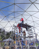 4-Season DELUXE Glamping & Yoga Package Dome - 33'/10m - Phoenix Domes - Dome | Patioza