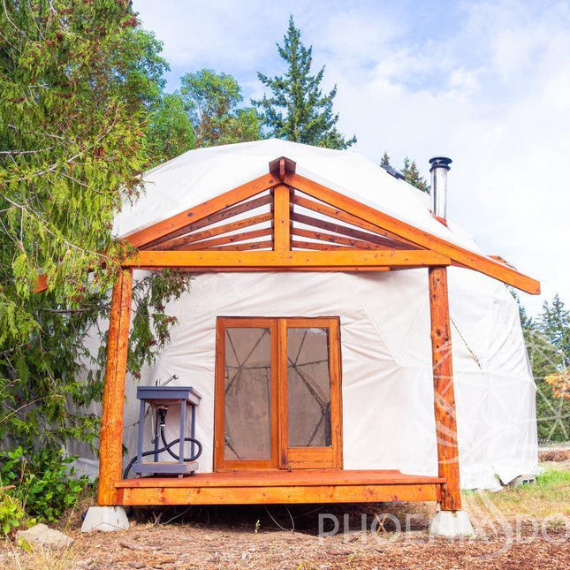 4-Season DELUXE Glamping & Yoga Package Dome - 33'/10m - Phoenix Domes - Dome | Patioza