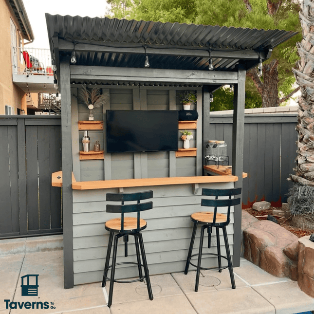 6 x 4 The Temple Bar (SMALL) - Outdoor Bar Structures | Patioza