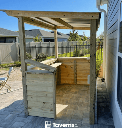 8 x 5 The Castlebar (MEDIUM) - Outdoor Bar Structures | Patioza