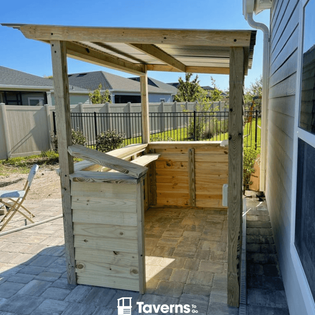8 x 5 The Castlebar (MEDIUM) - Outdoor Bar Structures | Patioza
