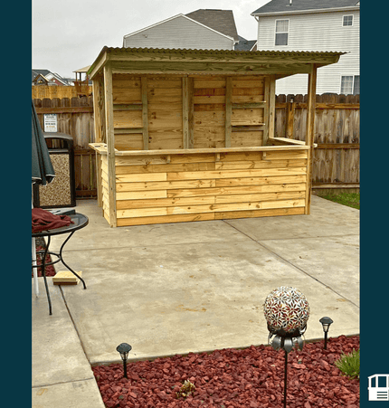 10 x 5 The Dunbar (LARGE) - Outdoor Bar Structures | Patioza
