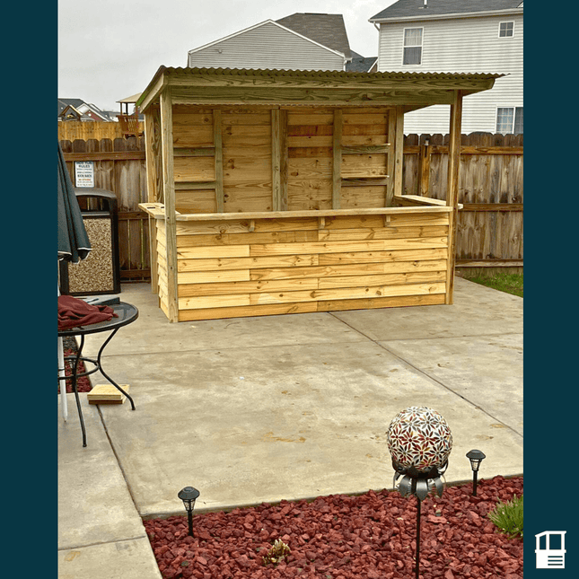 10 x 5 The Dunbar (LARGE) - Outdoor Bar Structures | Patioza