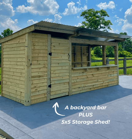 The Sidekick - Outdoor Bar Structures | Patioza