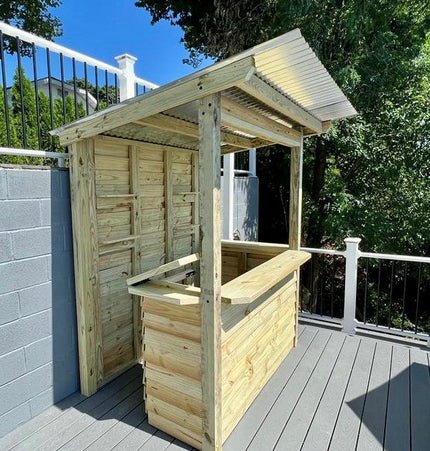6 x 4 The Temple Bar (SMALL) - Outdoor Bar Structures | Patioza