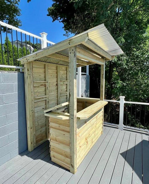 6 x 4 The Temple Bar (SMALL) - Outdoor Bar Structures | Patioza