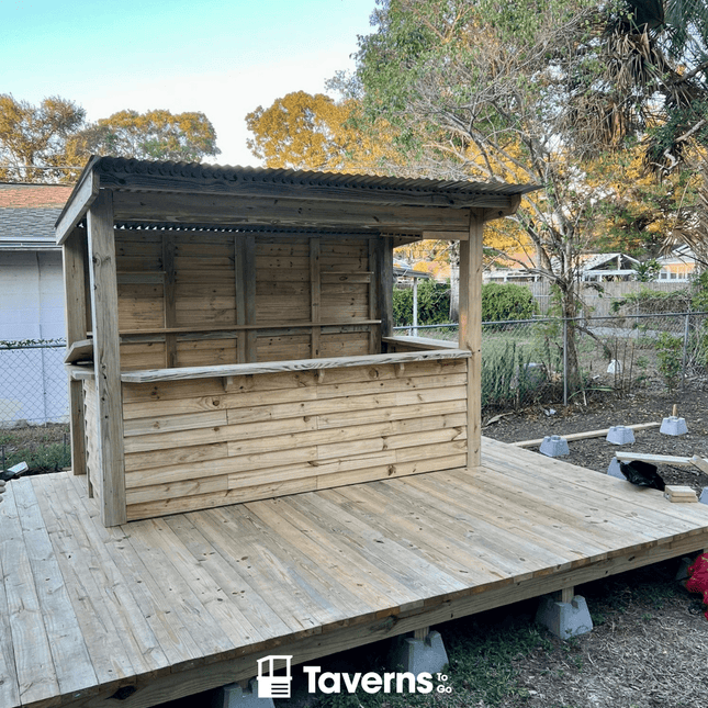 11 x 6 Dunbar Deluxe (LARGE) - Outdoor Bar Structures | Patioza