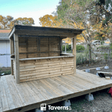 11 x 6 Dunbar Deluxe (LARGE) - Outdoor Bar Structures | Patioza