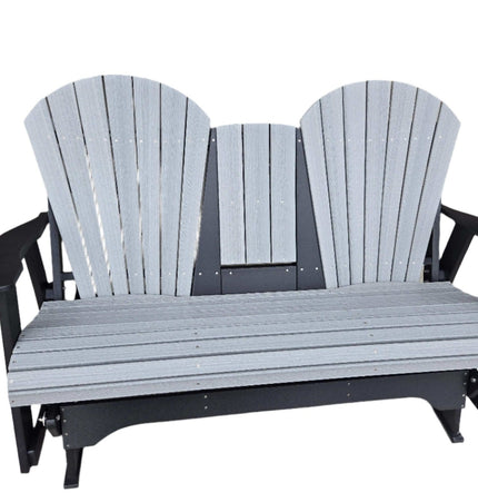 6' Adirondack Style Bench Glider - Patio Furniture | Patioza