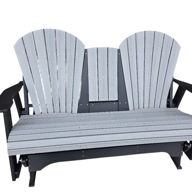 6' Adirondack Style Bench Glider - Patio Furniture | Patioza