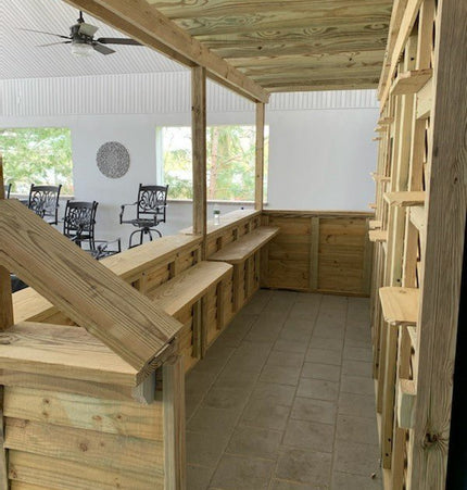 16 x 6 The Forest Hill - Outdoor Bar Structures | Patioza