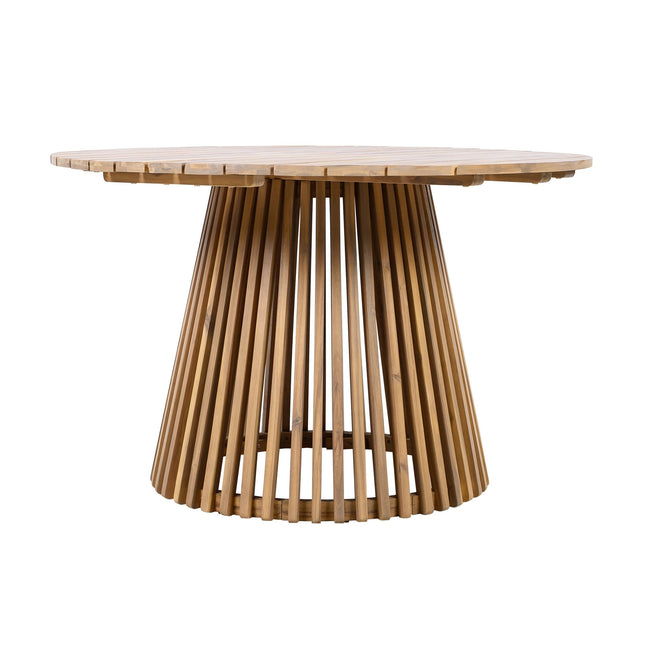 Patio Set Outdoor Acacia Wood Furniture Sets - Braided Dining Chairs & Dining Table - Patio Furniture | Patioza