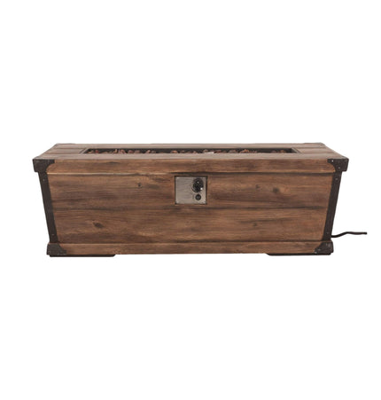 Alora 56-Inch Outdoor 50K BTU Wood Pattern Rectangle Gas Burning Fire Pit (SAK43681) - Fire Pits | Patioza