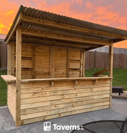 10 x 5 The Dunbar (LARGE) - Outdoor Bar Structures | Patioza