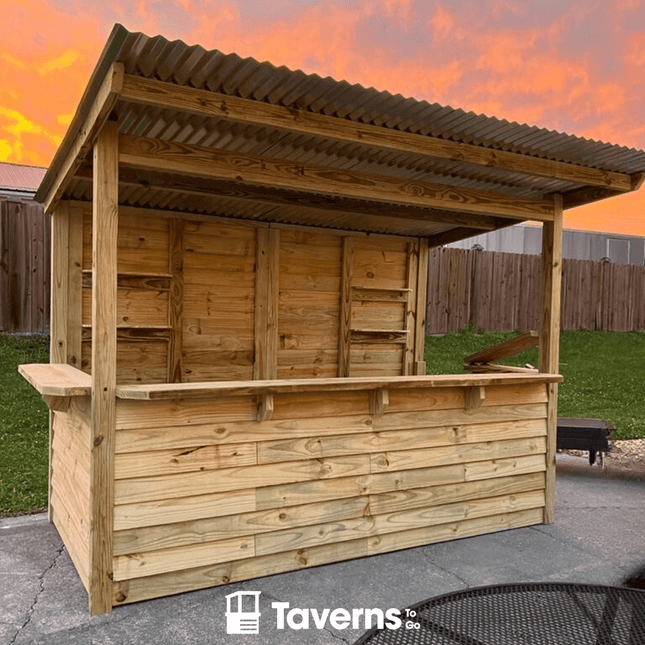 10 x 5 The Dunbar (LARGE) - Outdoor Bar Structures | Patioza
