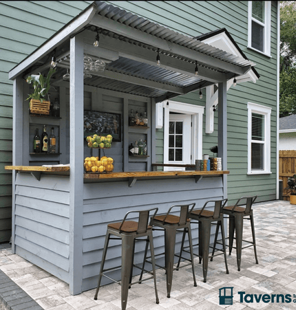 8 x 5 The Castlebar (MEDIUM) - Outdoor Bar Structures | Patioza