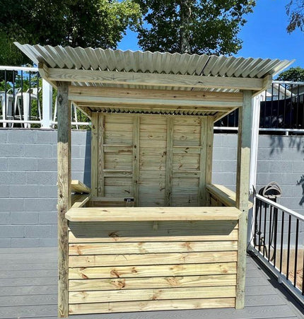 6 x 4 The Temple Bar (SMALL) - Outdoor Bar Structures | Patioza