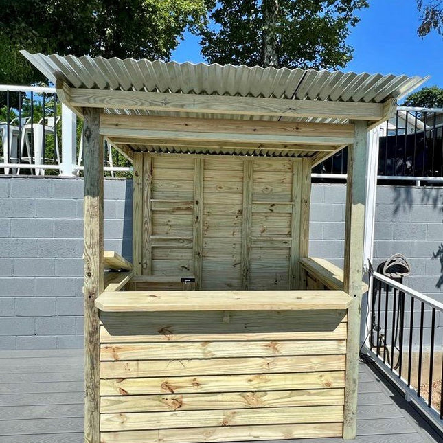 6 x 4 The Temple Bar (SMALL) - Outdoor Bar Structures | Patioza