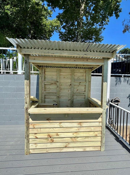 6 x 4 The Temple Bar (SMALL) - Outdoor Bar Structures | Patioza