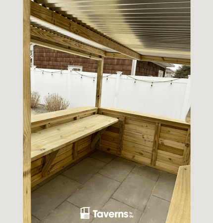 10 x 7 The 7 - Up (X - Large) - Outdoor Bar Structures | Patioza
