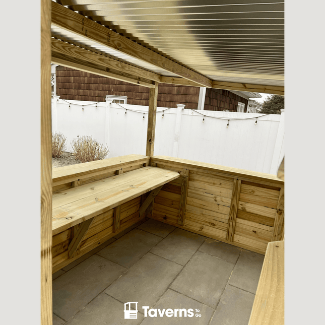 10 x 7 The 7 - Up (X - Large) - Outdoor Bar Structures | Patioza