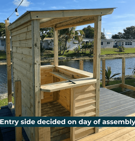6 x 4 The Temple Bar (SMALL) - Outdoor Bar Structures | Patioza