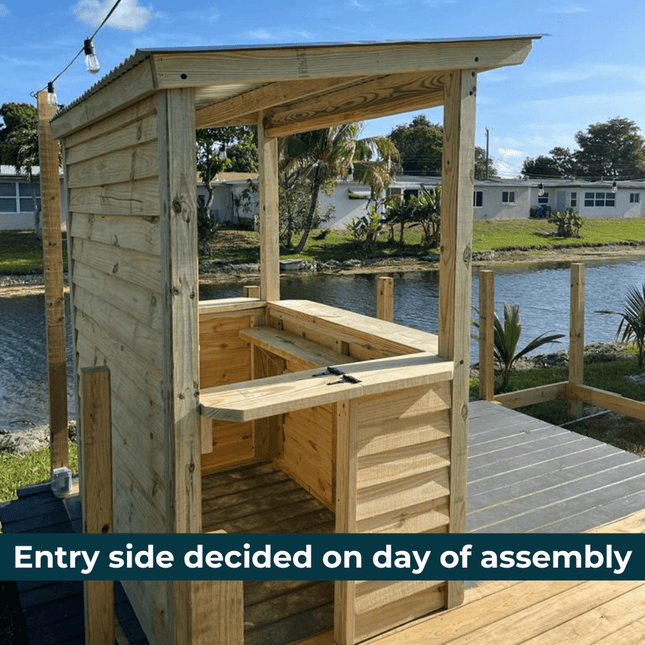 6 x 4 The Temple Bar (SMALL) - Outdoor Bar Structures | Patioza