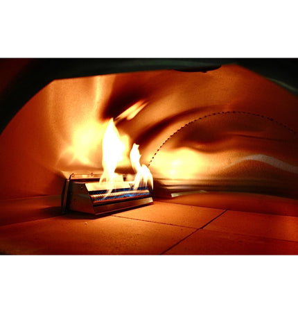 Traditional 25" Dual Fueled Pizza Oven With Gas Attachment - Wood and Gas Powered - Multi Fueled | Patioza
