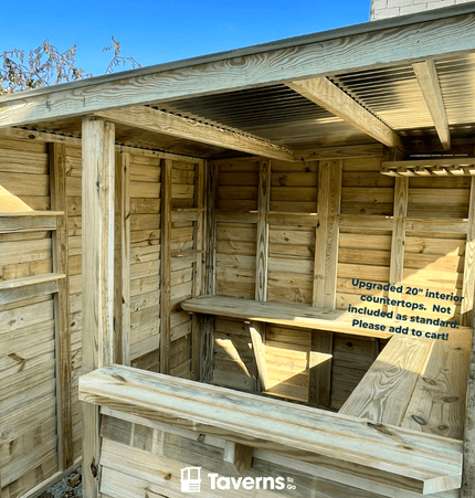 10 x 10 The Storehouse - Outdoor Bar Structures | Patioza