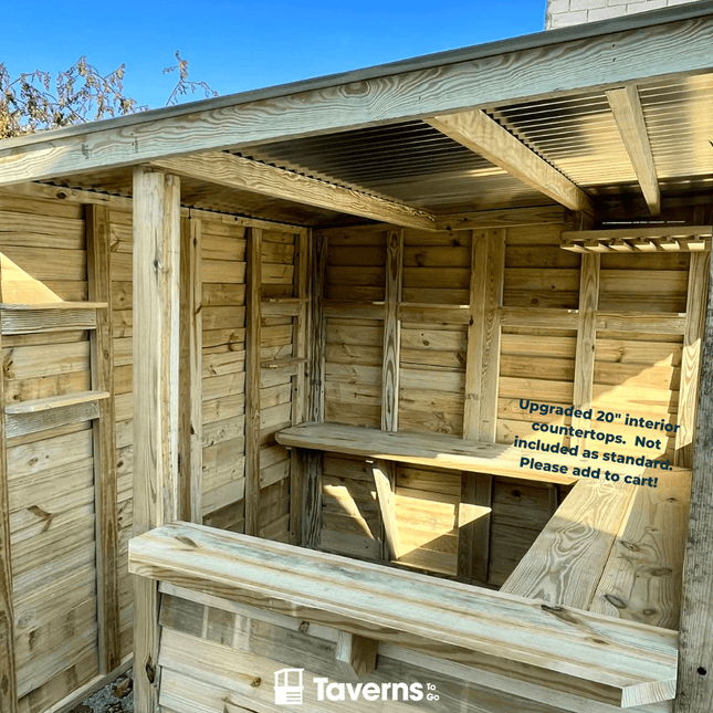 10 x 10 The Storehouse - Outdoor Bar Structures | Patioza