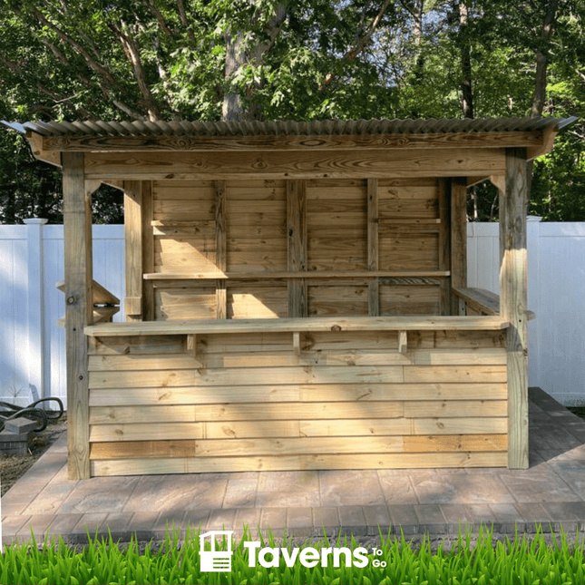11 x 6 Dunbar Deluxe (LARGE) - Outdoor Bar Structures | Patioza