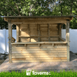 11 x 6 Dunbar Deluxe (LARGE) - Outdoor Bar Structures | Patioza