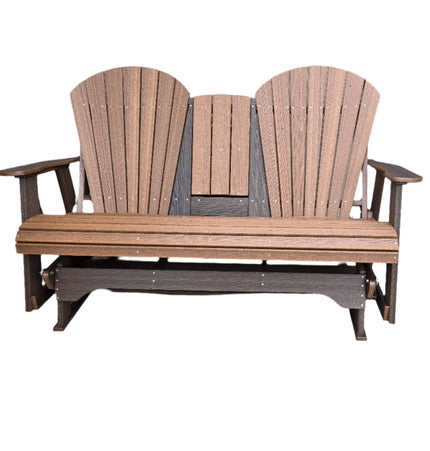 6' Adirondack Style Bench Glider - Patio Furniture | Patioza