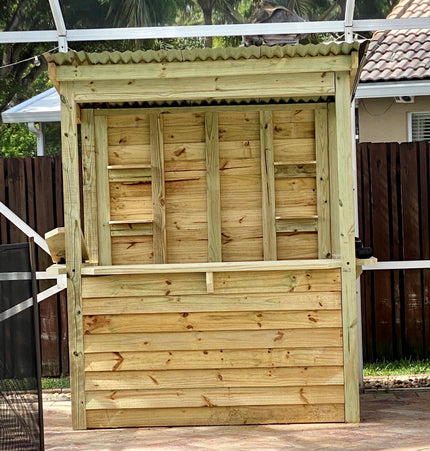 6 x 4 The Temple Bar (SMALL) - Outdoor Bar Structures | Patioza